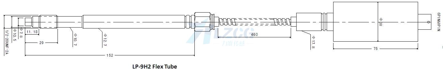 高溫熔體壓力傳感器變送器LP-9H(圖3)